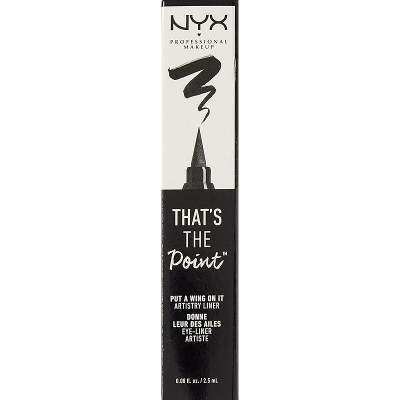Nyx | That S The Point Put A Wing On It | Delineador Black Mate/satinado