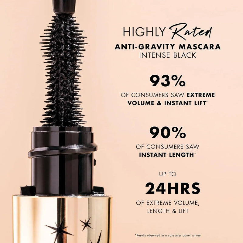 Milani | Highly Rated Anti Gravity | Mascara De Pestañas Intense Black