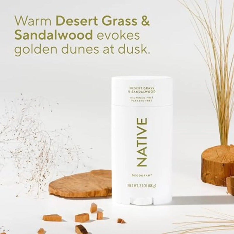 Native | Deodorant - Desodorante Desert Grass Y Sandalwood