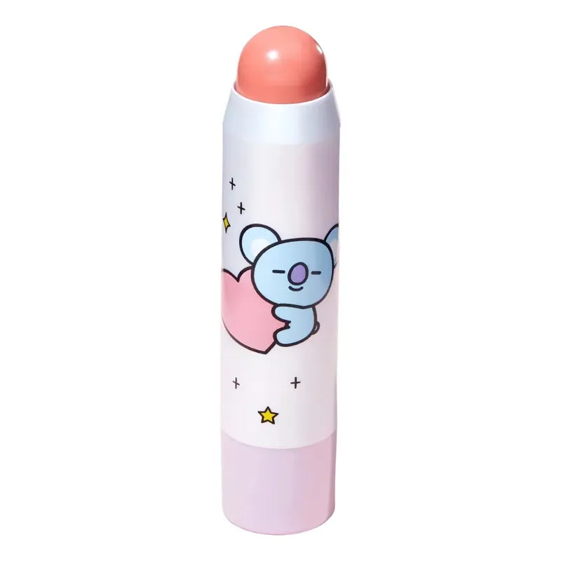 The Creme Shop Bt21 Tinta En Barra, Labios Y Mejillas, Vegan Rose Y Doze