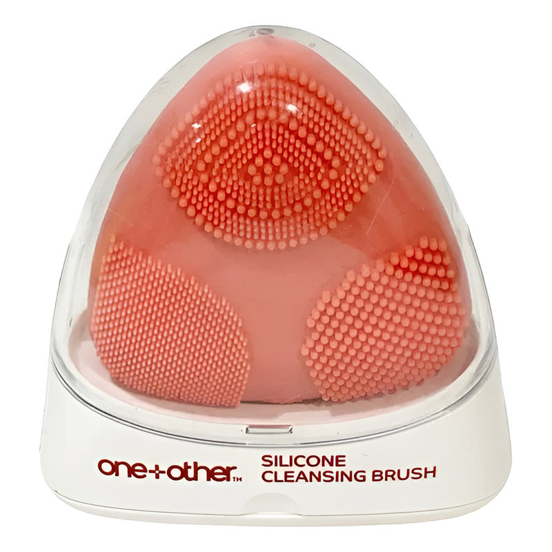One + Other | Silicone Cleansing Brush | Cepillo Facial Coral