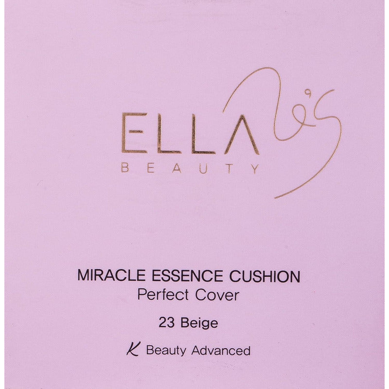 Ella Beauty |base Coreana Cushion - Hidratacion 24h 23 Beige