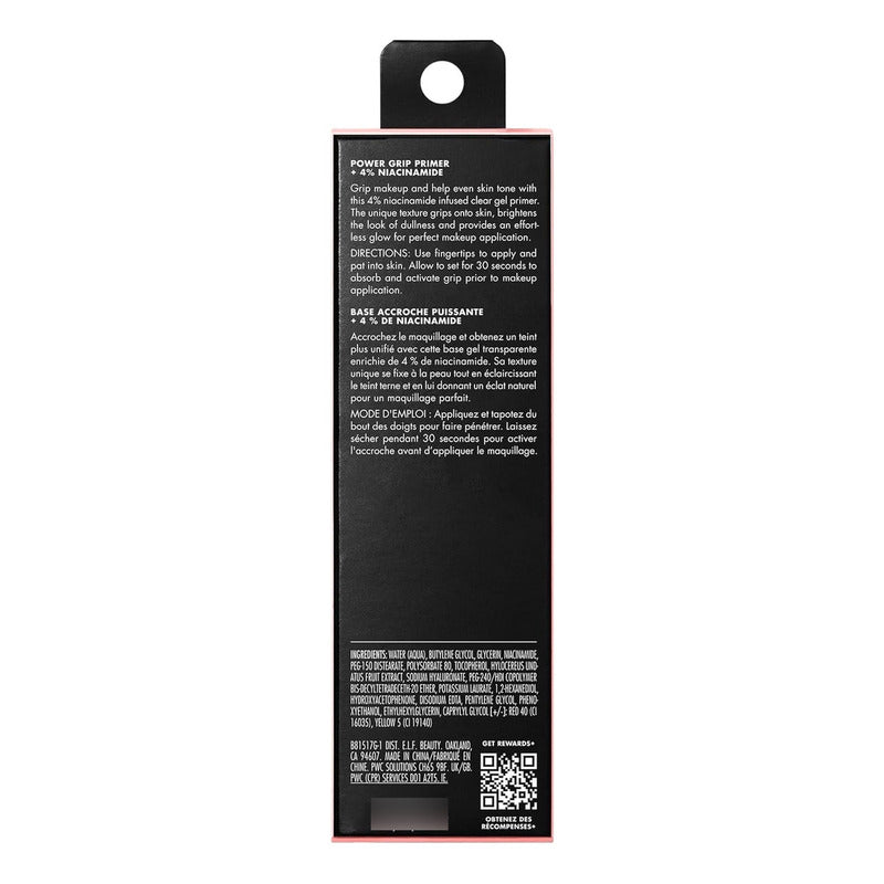 Elf | Power Grip Primer + Niacinamida | Prebase 24ml Clear