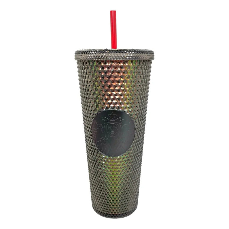 Vaso Starbucks San Diego State 710 Ml Tornasol Gris