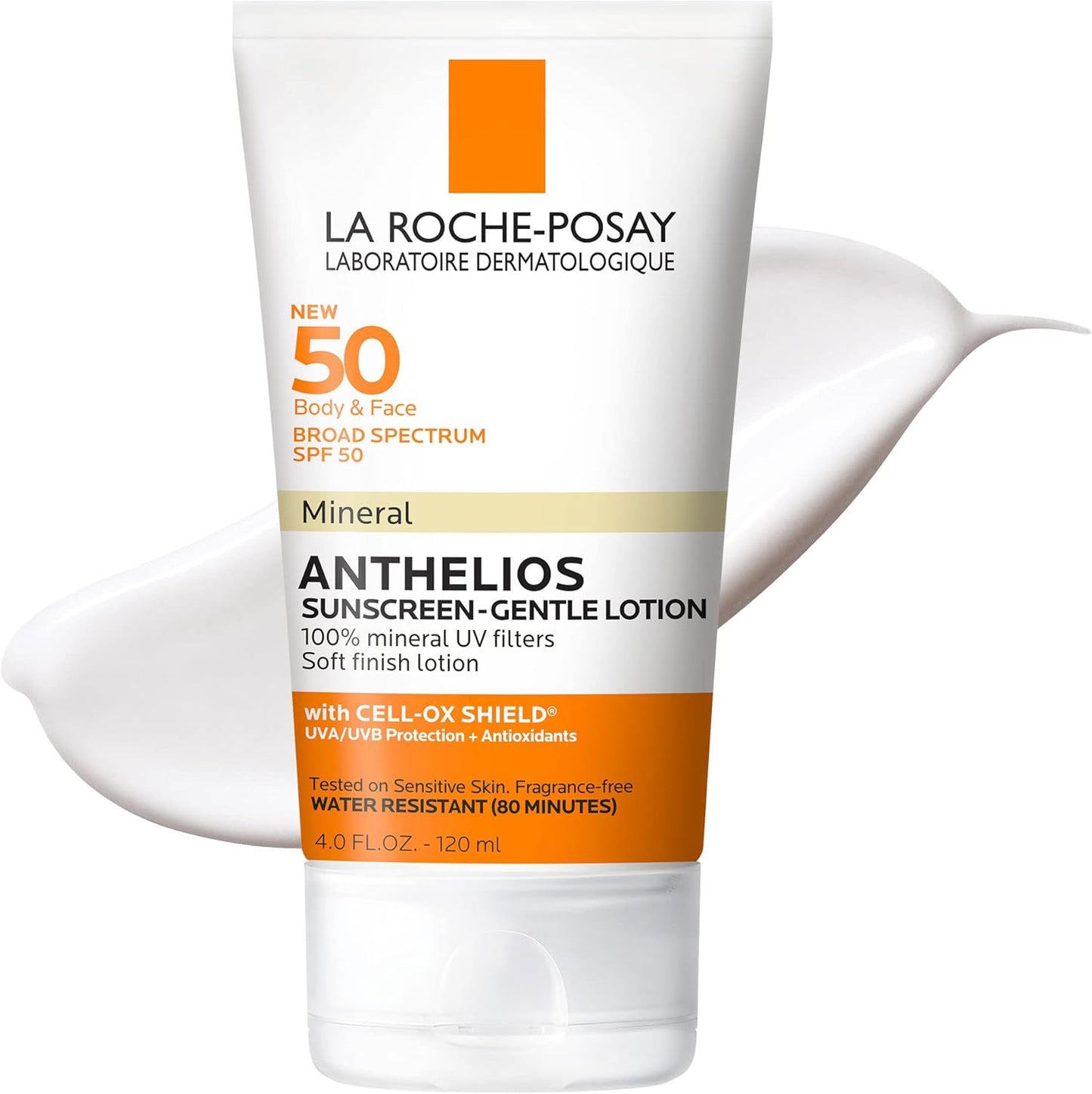 Protector Solar Anthelios 50FPS Mineral 120ml  - La Roche Posay