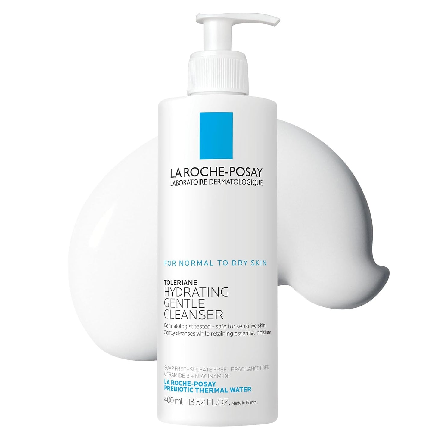 Limpiador Hidratante Toleriane Piel Sensible 400ml - La Roche Posay