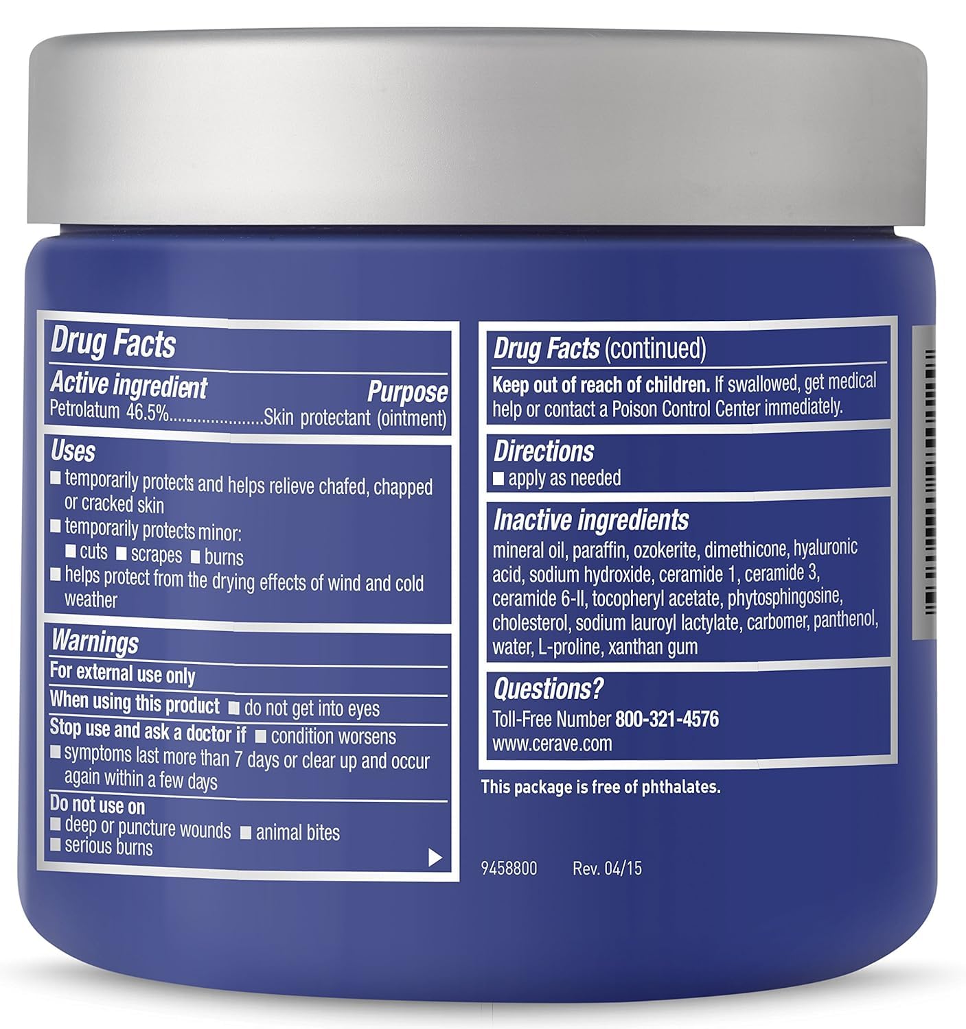 CeraVe | Ungüento curativo 340g
