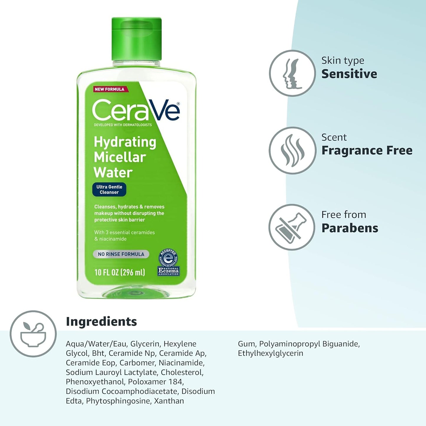 Agua Micelar Hidratante - CeraVe