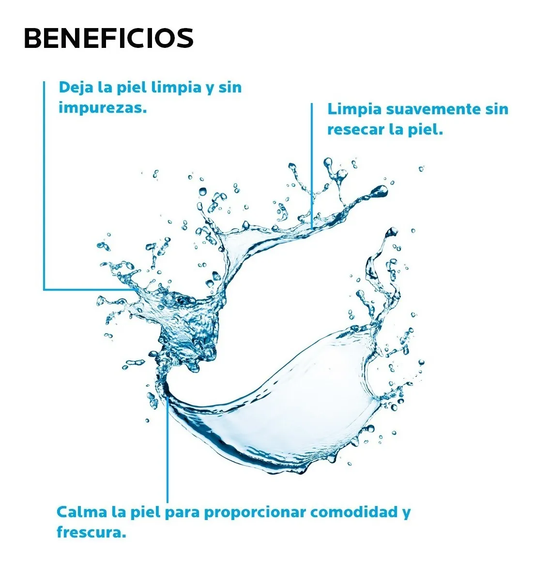 Agua Micelar La Roche Posay Ultra para Pieles Sensibles Limpiadora y Desmaquillante 400ml