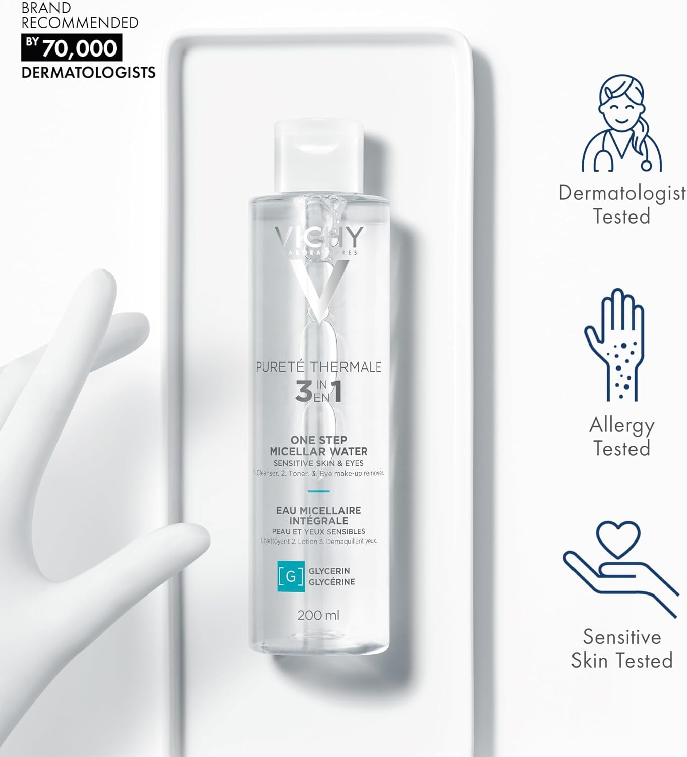Agua Micelar 3 en 1 - Vichy