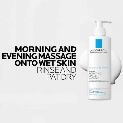 Limpiador Hidratante Toleriane Piel Sensible 400ml - La Roche Posay