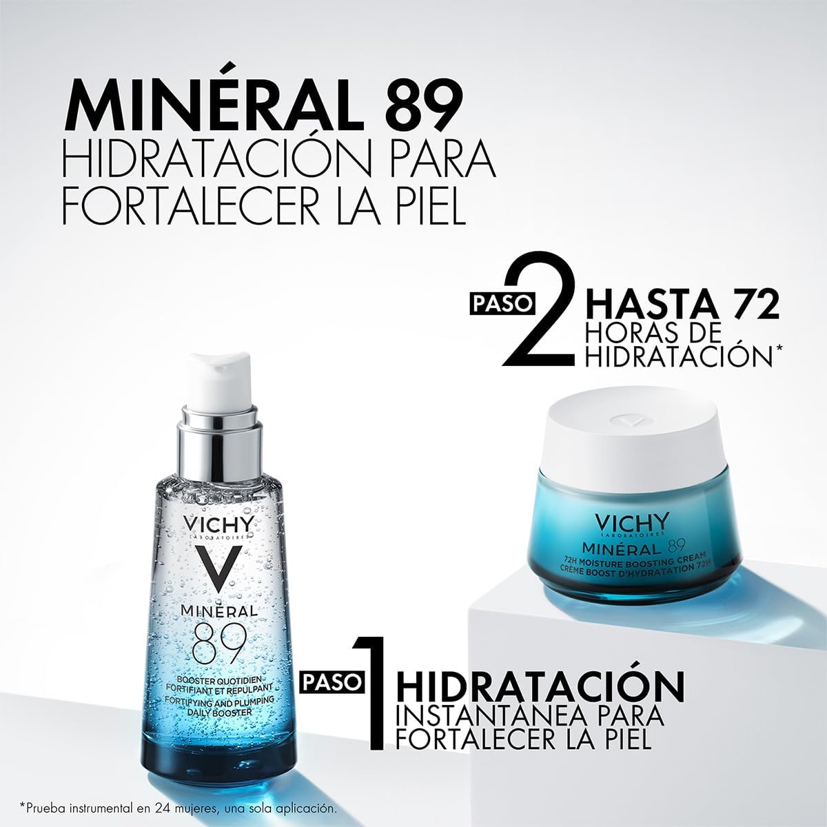 Vichy | Mineral 89 Crema Hidratante 72H - Sin Fragancia