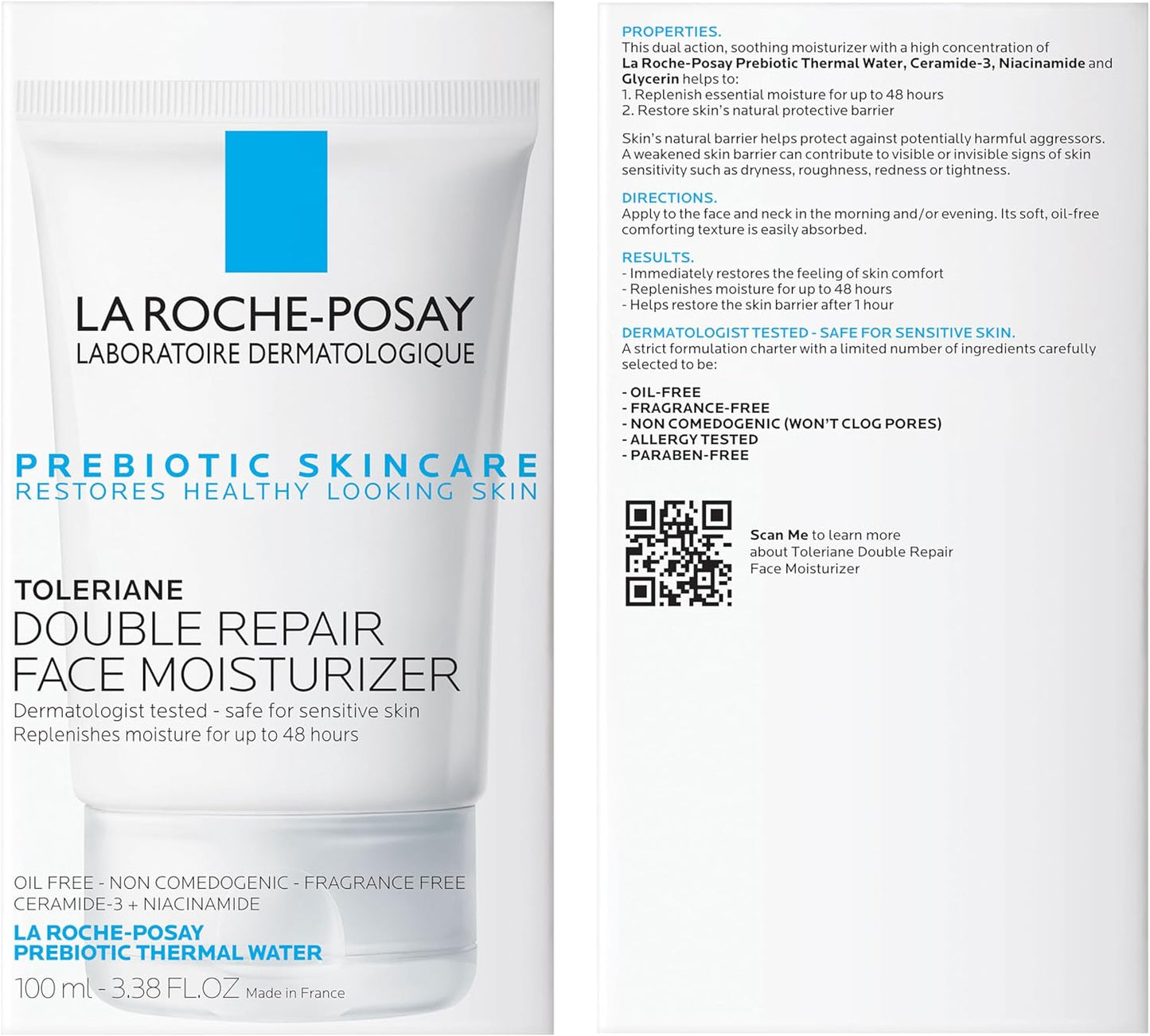 Doble Reparacion Facial Hidratante 40ml - La Roche Posay