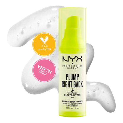 Nyx Plump Right Back Gel Primer 30ml Transparente Transparente