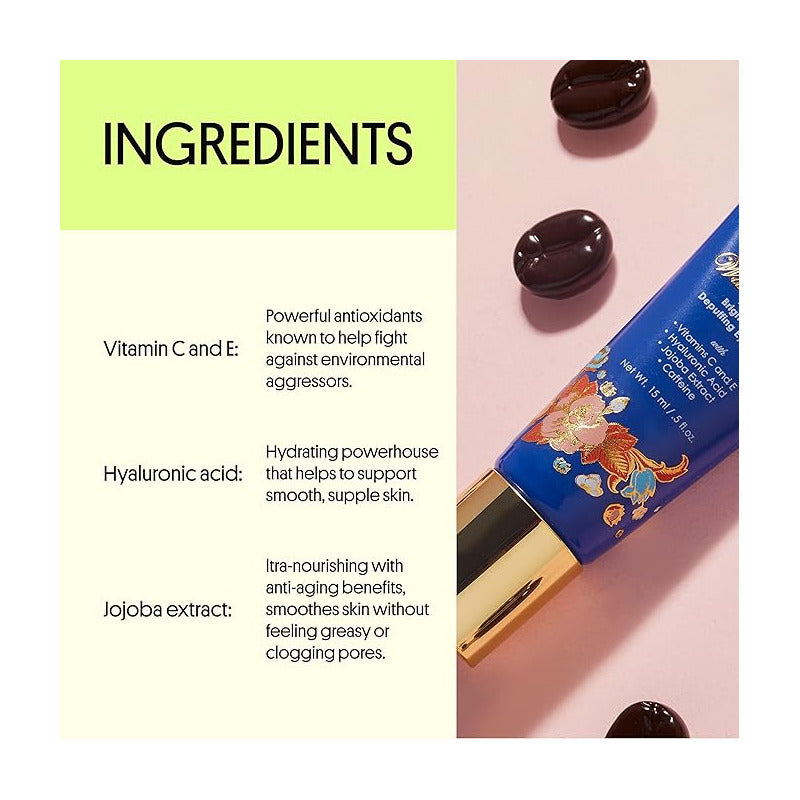 Winky Lux | Crema De Ojos | Vitamina C, E, Cafeína Y Jojoba Todo Tipo De Piel Día/noche
