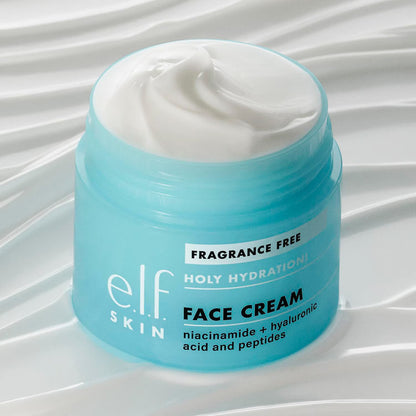 Elf | Holy Hydration | Crema Hidratante Sin Fragancia 50g Todo Tipo De Piel Día/noche