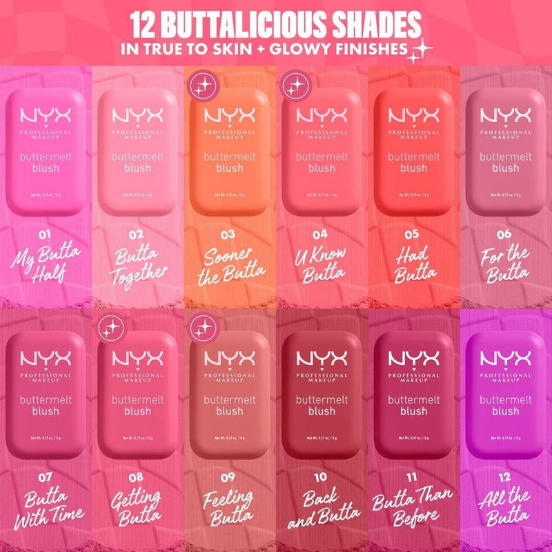 Nyx | Buttermelt Blush | Rubor En Polvo