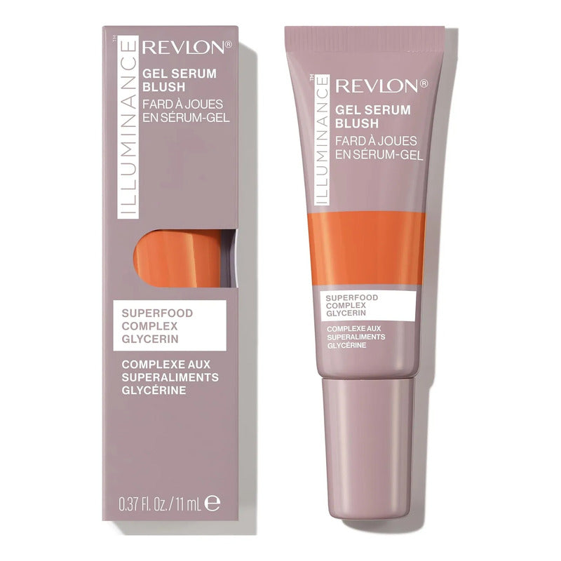 Revlon | Iluminance Gel Serum Blush | Rubor En Gel -11ml 130 Beaming Coral