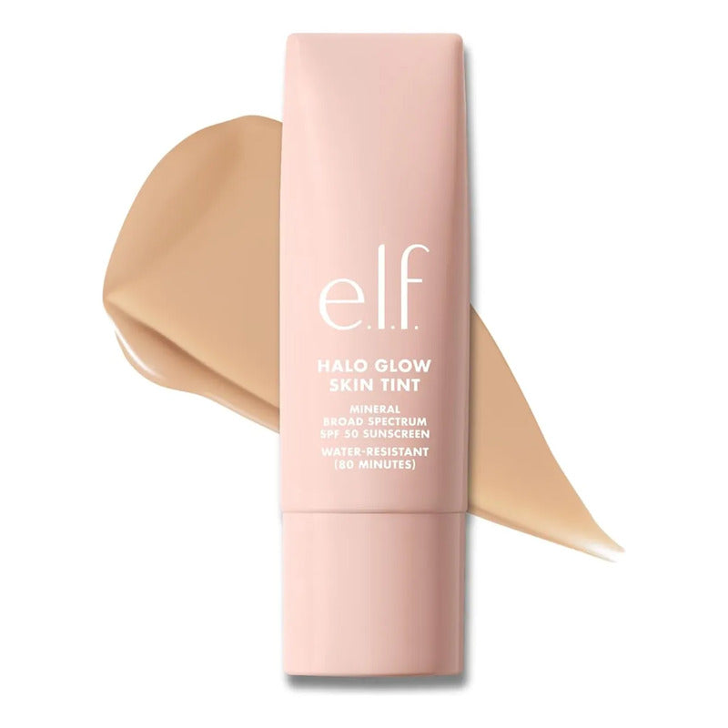 Elf | Halo Glow Skin Tint | Tinta Facial Fps 50 6 Light Cool