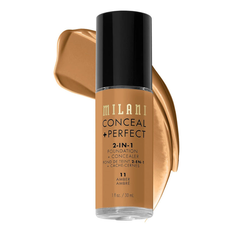 Milani | Conceal + Perfect 2 En 1  | Base De Maquillaje