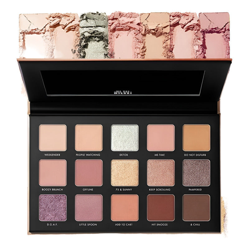 Milani | Gilded Nude Palette- Paleta De Sombras Nude