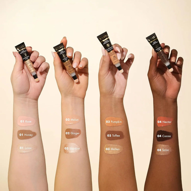 Milani | Corrector Facial Pressed Conceal + Perfect 03 Pumpkin Citrouille
