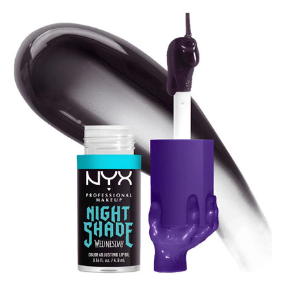 Nyx Wednesday Lip Oil Brillo Labial Nightshade 01