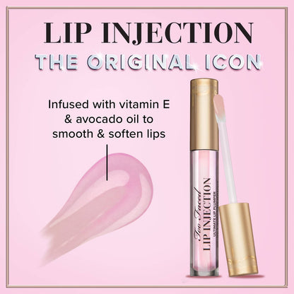 Too Faced | Lip Injection Gloss Lip Plumper - 4g Rosa Claro