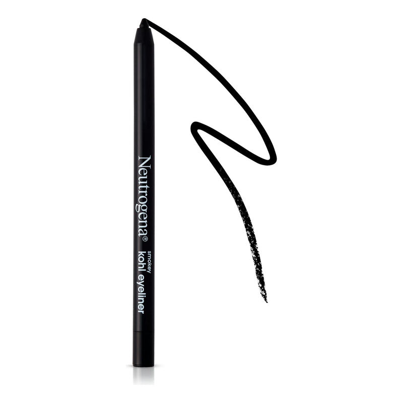 Neutrogena | Smokey Kohl Eyeliner | Delineador Líquido 10 Jet Black Mate