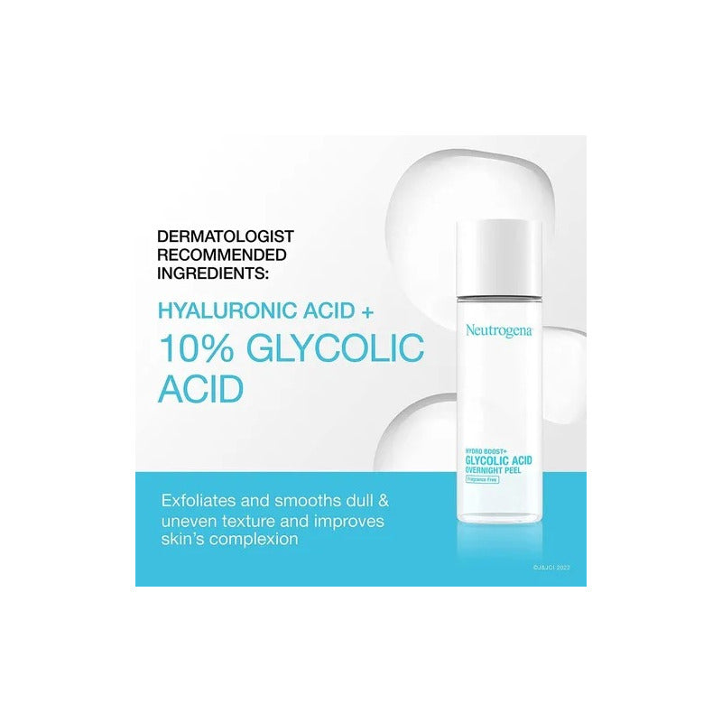 Neutrogena | Glycolic Acid Peel | Exfoliante Facial 94ml Todo Tipo De Piel Noche
