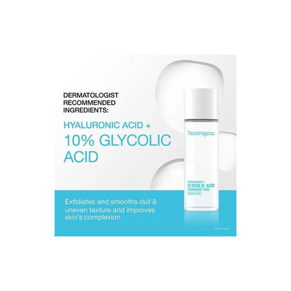 Neutrogena | Glycolic Acid Peel | Exfoliante Facial 94ml Todo Tipo De Piel Noche
