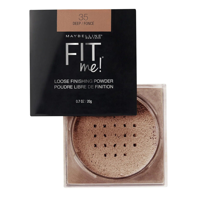 Polvo Maybelline Fit Me Loose Finishing Tono 35 Deep 35 Deep