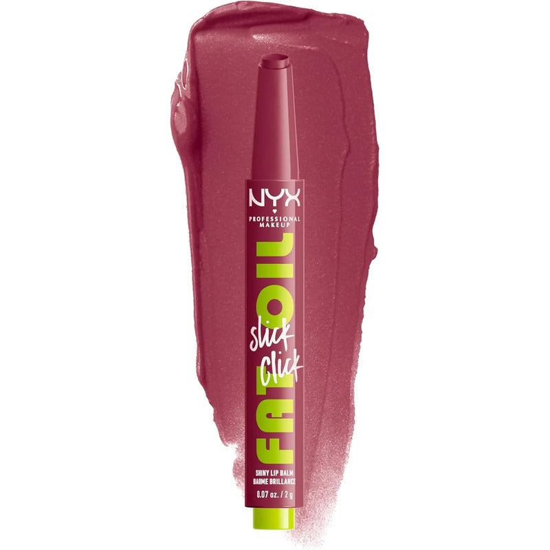 Nyx | Fat Oil Slick Click Shiny Lip Balm | Balsamo Labial 09- That´s Major