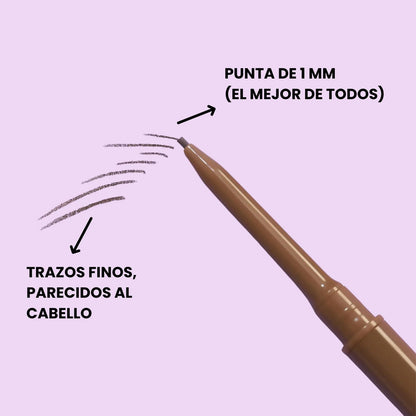 Elf | Micro Fine Brow Pencil | Lapiz Para Ceja Ultrafino Espresso