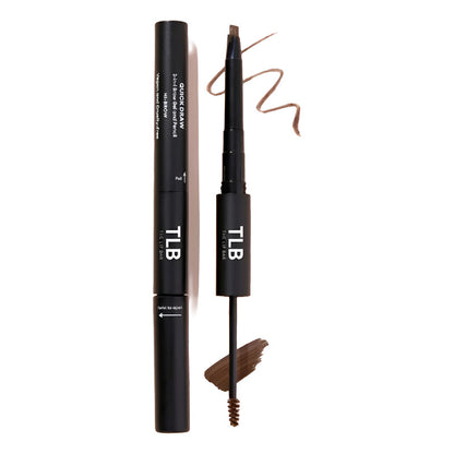 Tlb | 2 En 1 Cejas, Vegano, Pincel Y Mascara Gel