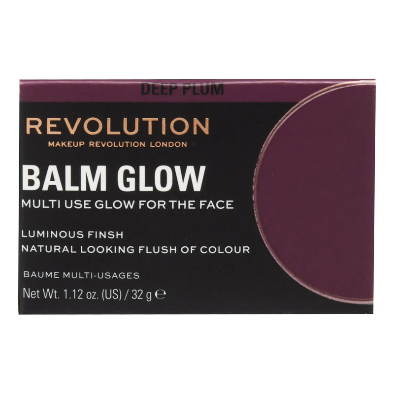 Makeup Revolution | Balm Glow | Balsamo Facial Multiusos Deep Plum