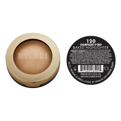 Milani | Baked Highlighter | Iluminador En Polvo  8g