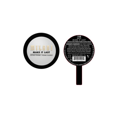 Milani | Make It Last Setting Powder - Polvo Compacto 110 Matte