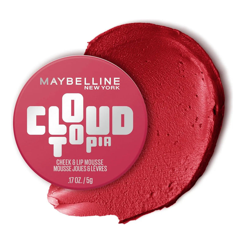 Maybelline | Cluodtopia | Tinta Mousse Mate Mejillas/labios Ethereal Rouge