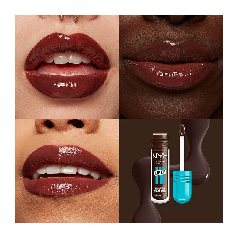 Nyx | Lip I.v | Tinta De Labios Efecto Gloss