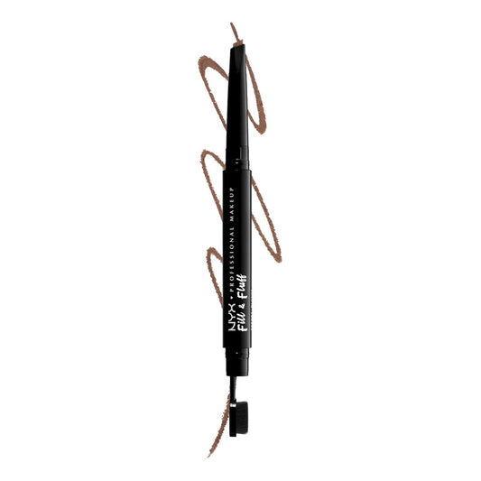 Nyx | Fill & Fluff | Lapiz De Ceja Con Cepillo Auburn