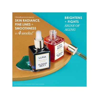 Sunday Riley | Day + Night Bright | Duo De Cuidado De Piel