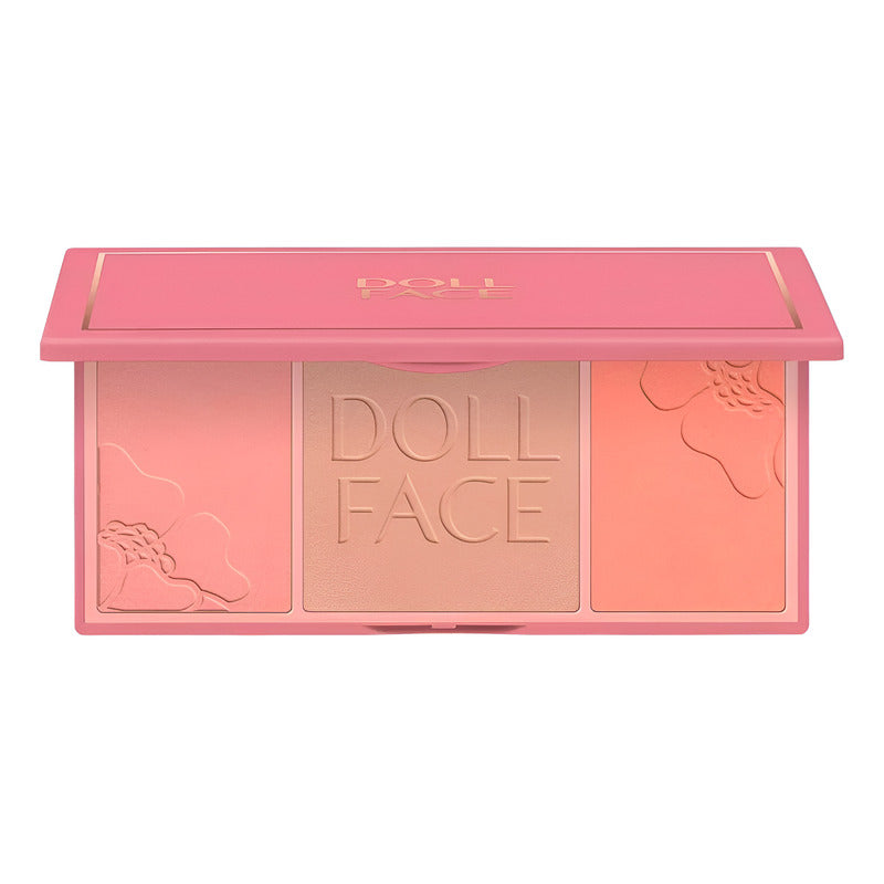 Doll Face | Retro Rouge Matte Powder Blush Trio | Rubor