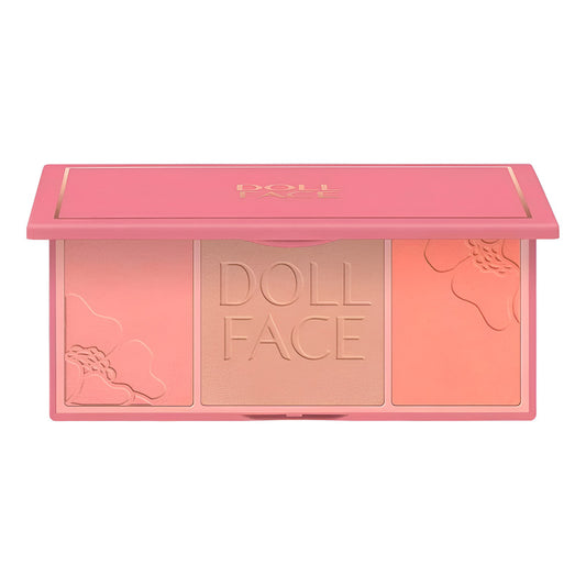 Doll Face | Retro Rouge Matte Powder Blush Trio | Rubor