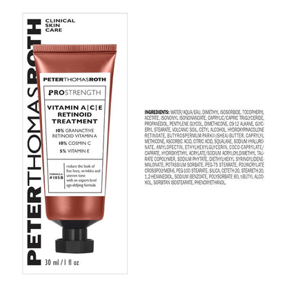 Peter Thomas Roth | Pro Strength | Crema Antienvegecimiento Todo Tipo De Piel Noche