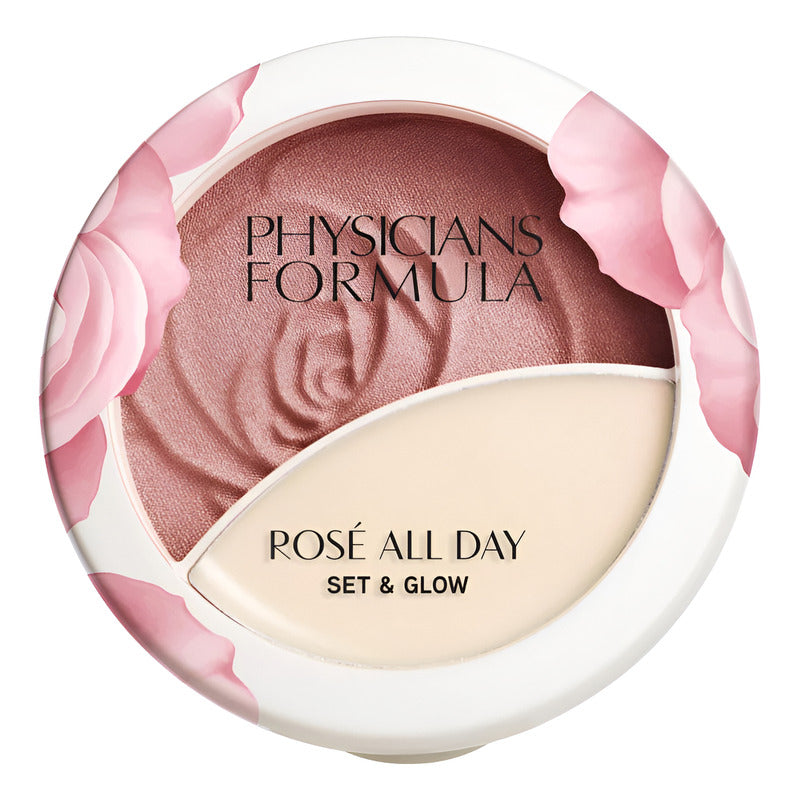 Physicians Formula | Rose All Day Set & Glow | Iluminador 9g Brightening Rose