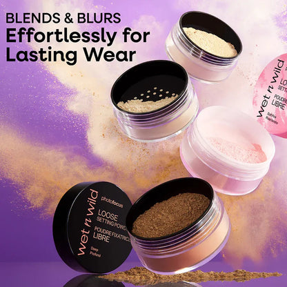 Wet N Wild | Loose Setting Powder | Polvo Traslucido Banana