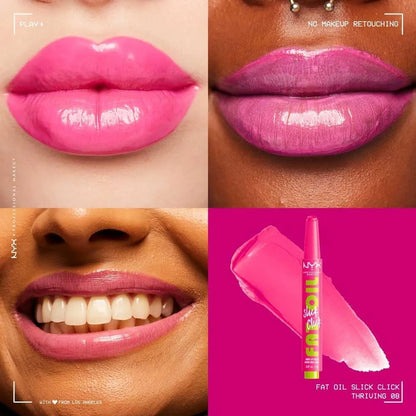 Nyx | Fat Oil Slick Click Shiny Lip Balm | Balsamo Labial 08- Triving