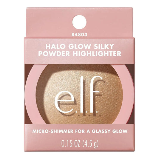 Elf | Halo Glow Silky Powder Highlighter | Iluminador Prosecco Poppin