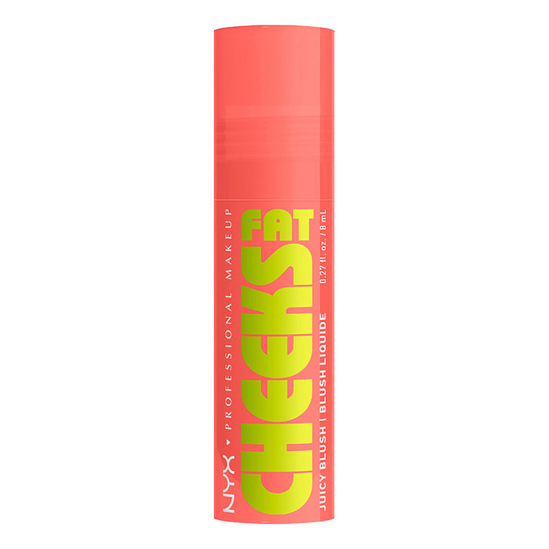 Nyx | Fat Cheeks | Rubor Líquido -8 Ml Papaya Plump